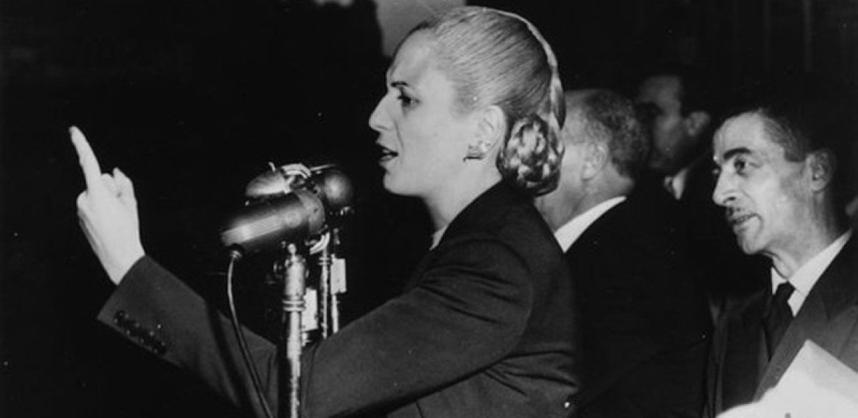 Német nemzetiszocialisták is támogatták az Argentínában bálványozott Eva Perónt