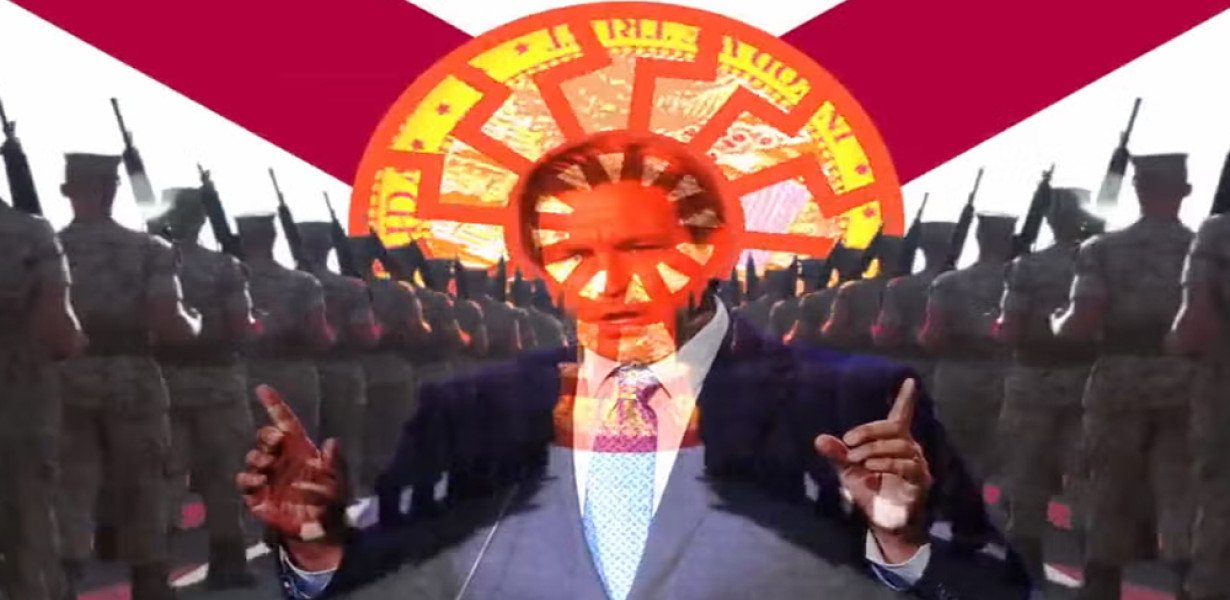 DeSantisék „náci” szimbólumot tartalmazó videóval kampányoltak