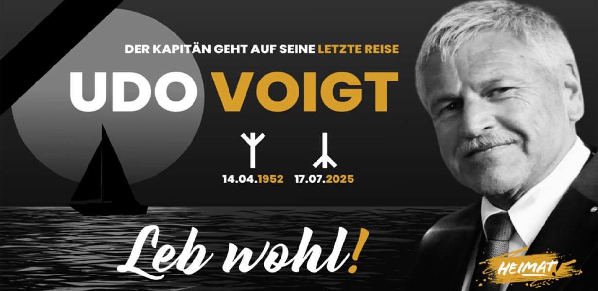 Elhunyt Udo Voigt, az NPD korábbi elnöke, volt EP-képviselő
