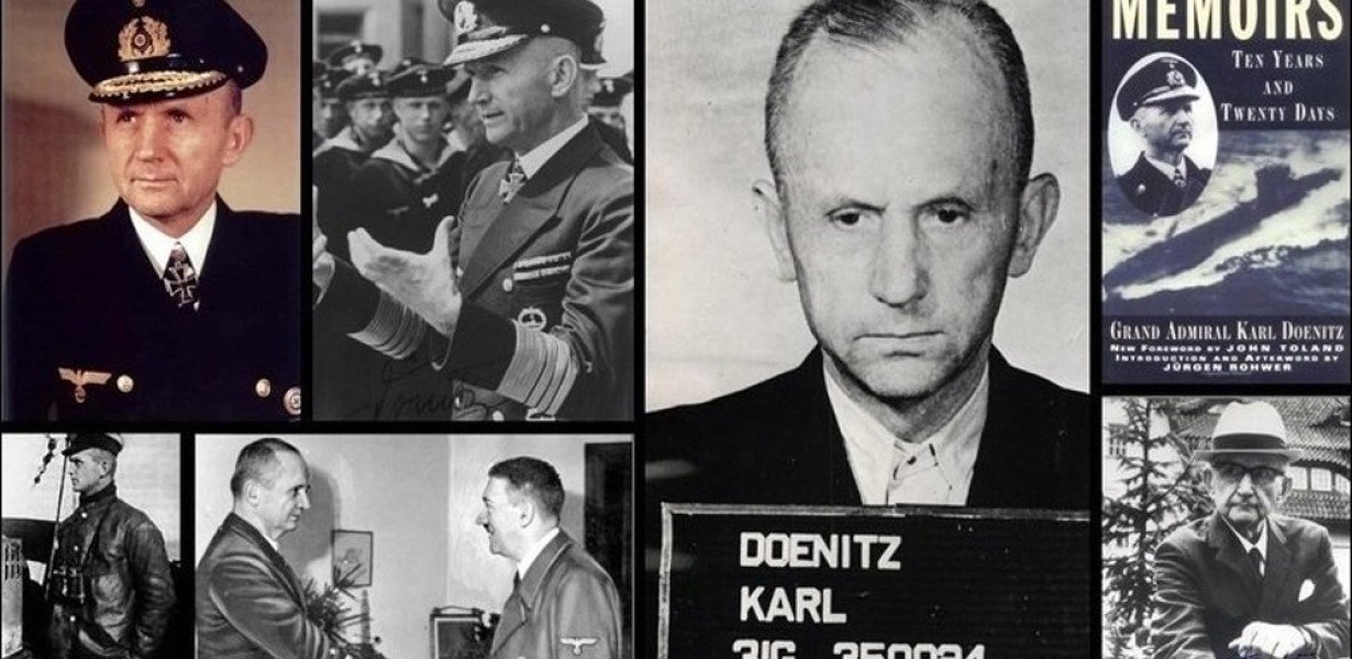 Karl Dönitz főparancsnok, a Nagynémet Birodalom utolsó elnöke