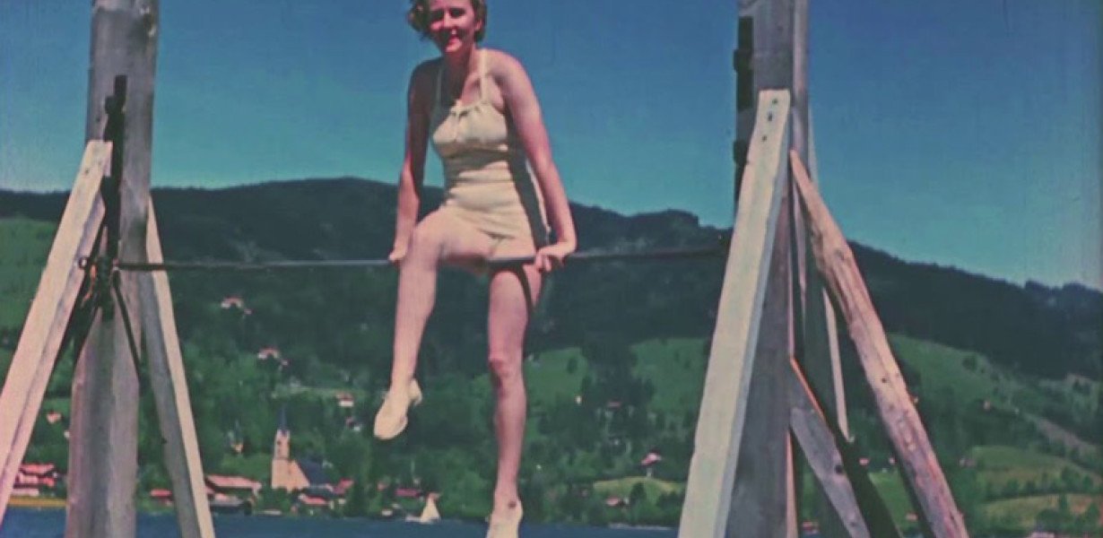 Ritka fényképeken Adolf Hitler és Eva Braun mindennapjai